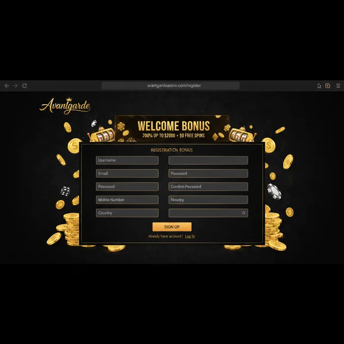 Avantgarde Casino Signup